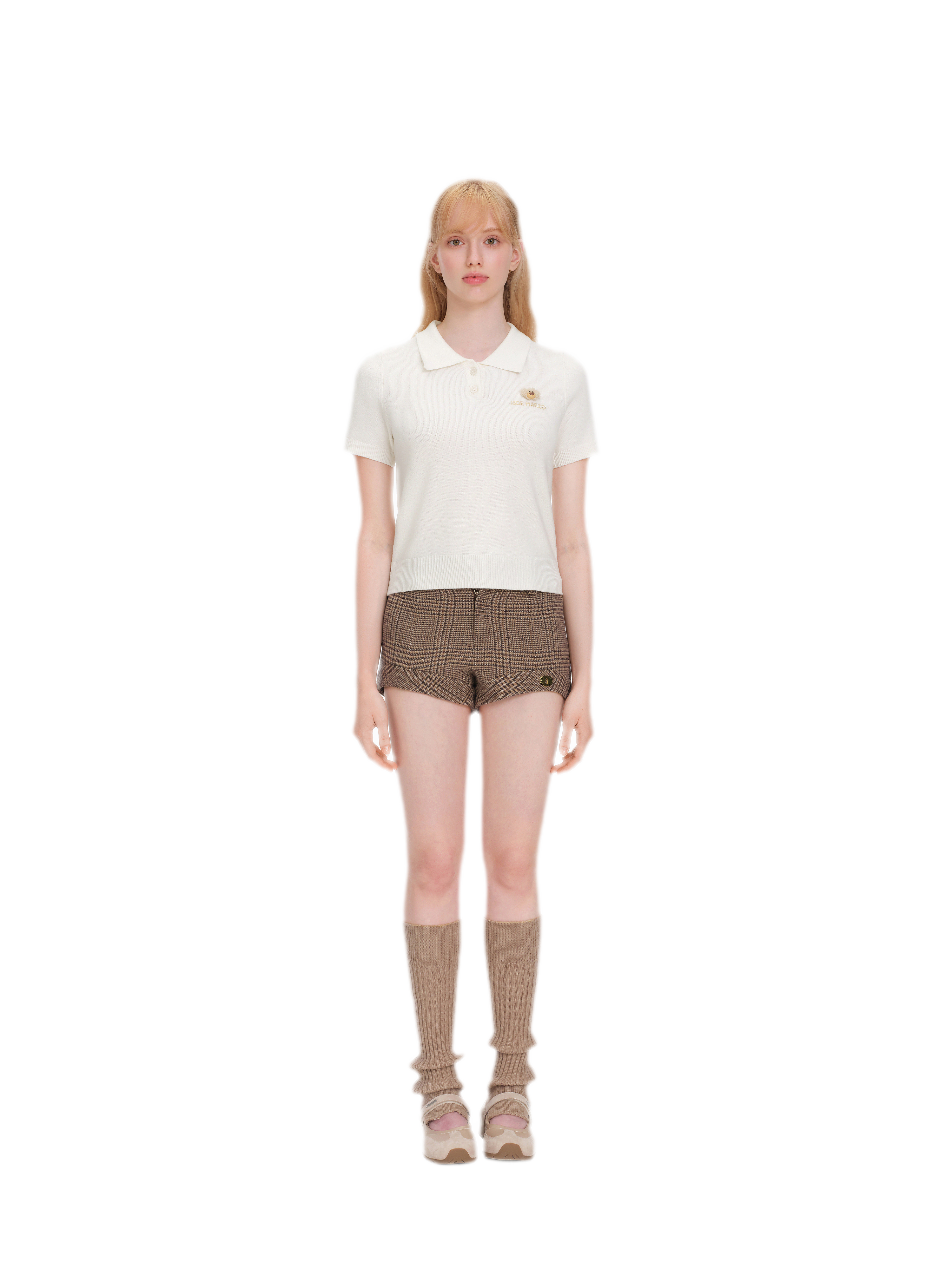 Polo Knit Short Sleeve Tee
