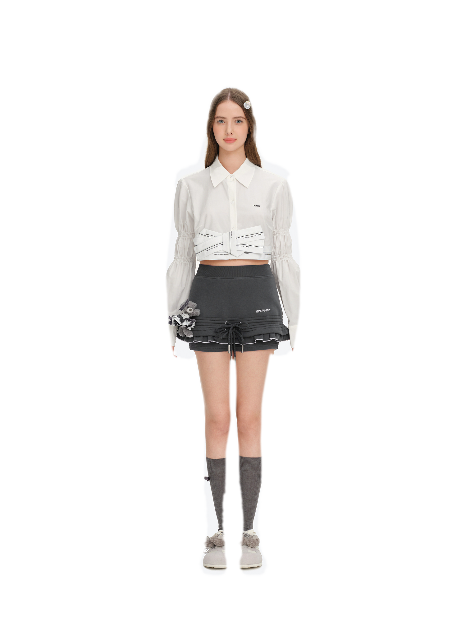 Two-piece Hoodie Skort