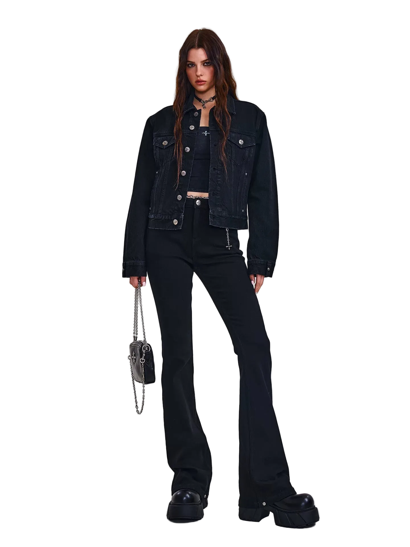 Classic Cross Storm Flare Jeans