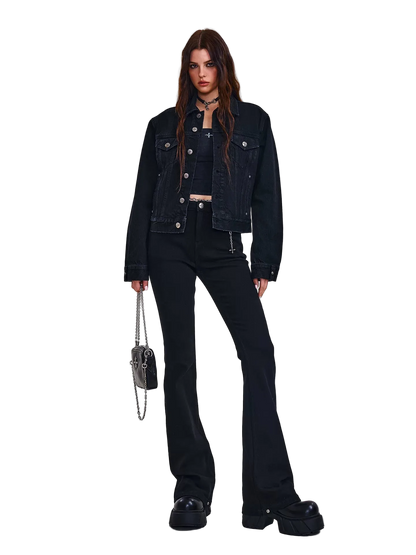 Classic Cross Storm Flare Jeans