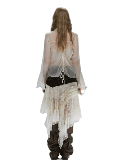 Palace Chiffon Lace Shirt