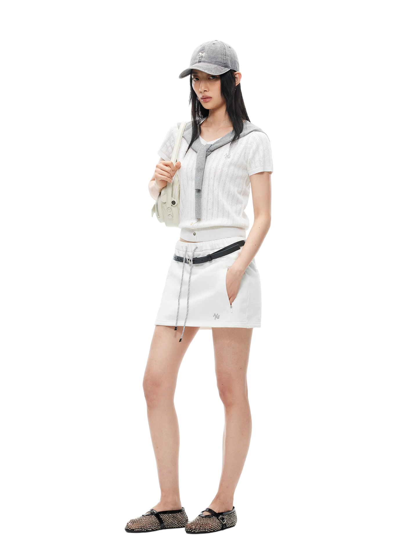 Doro Shawl Tencel Knit T-Shirt
