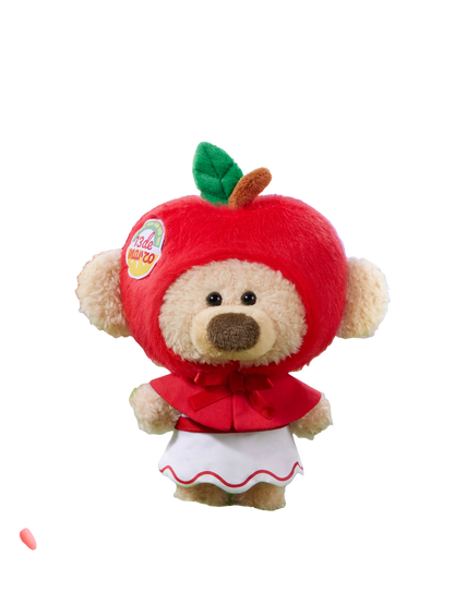 Plush Apple Keychain