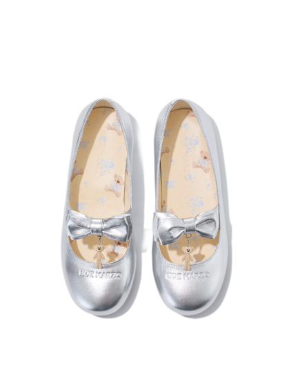 Floral Lined Ballet Flats