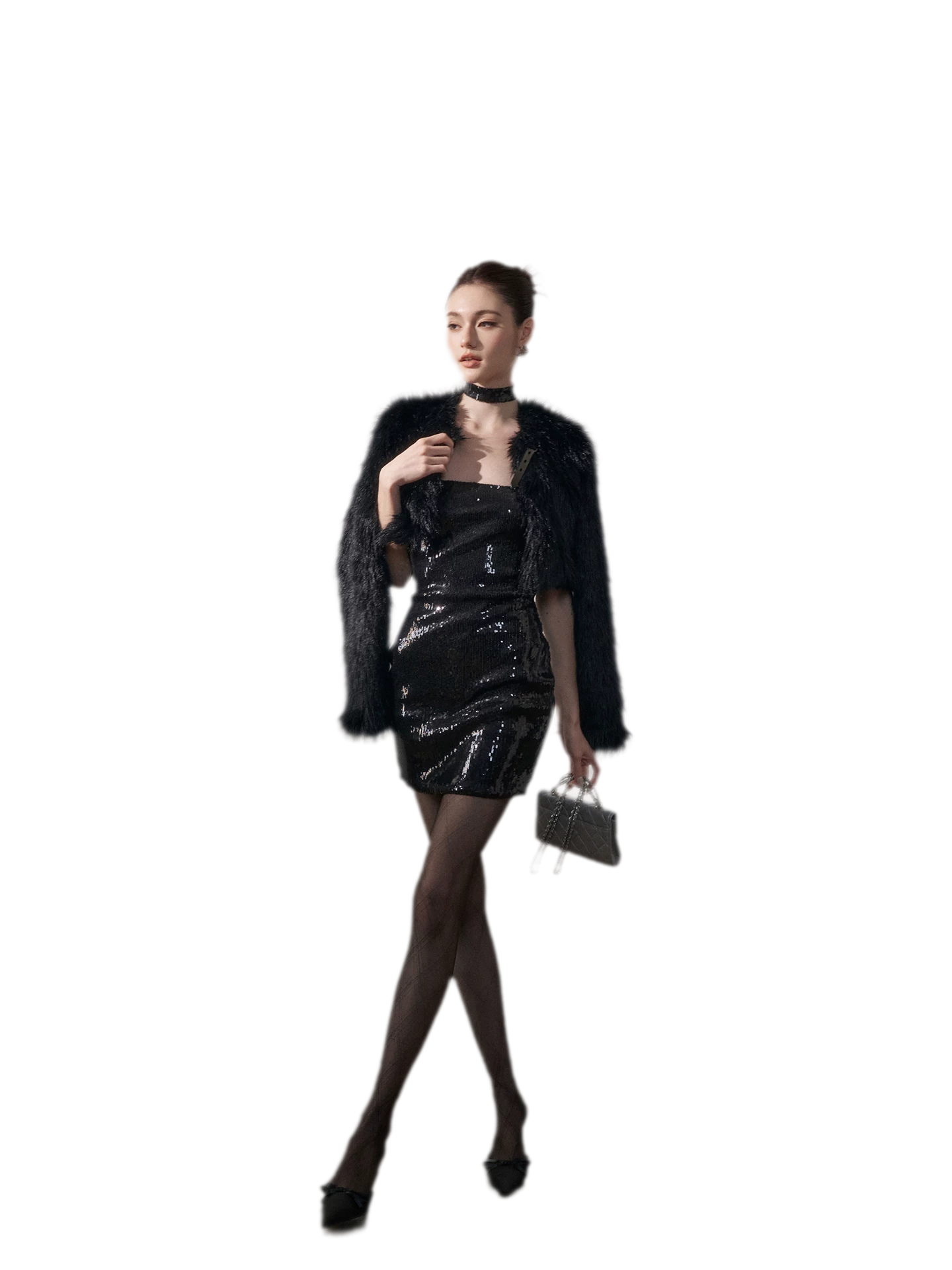 Sequin Bodycon Mini Dress