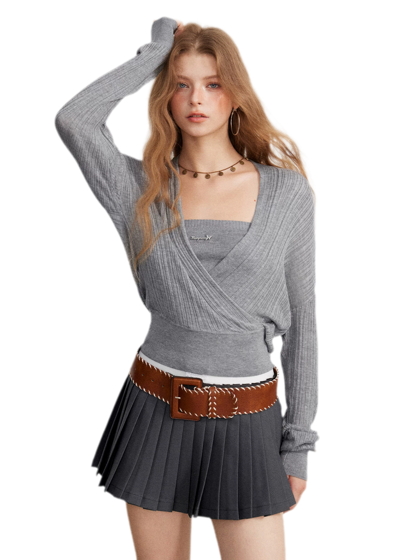 Lightweight Ribbed Knit Set
