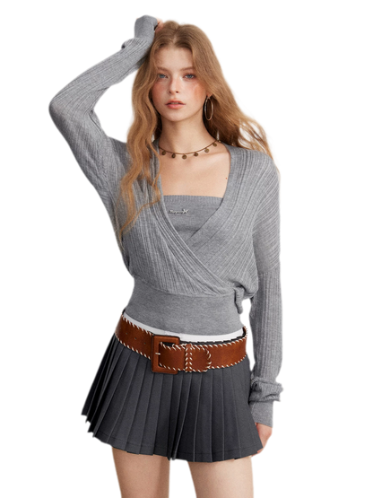 Lightweight Ribbed Knit Set