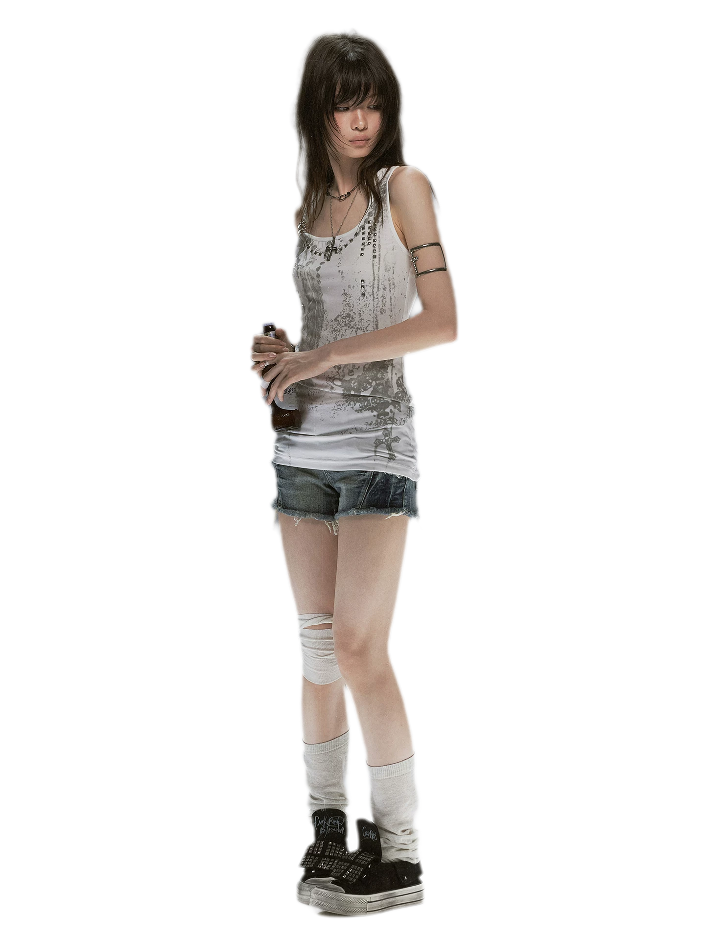 Tribal Feather Chain Cami