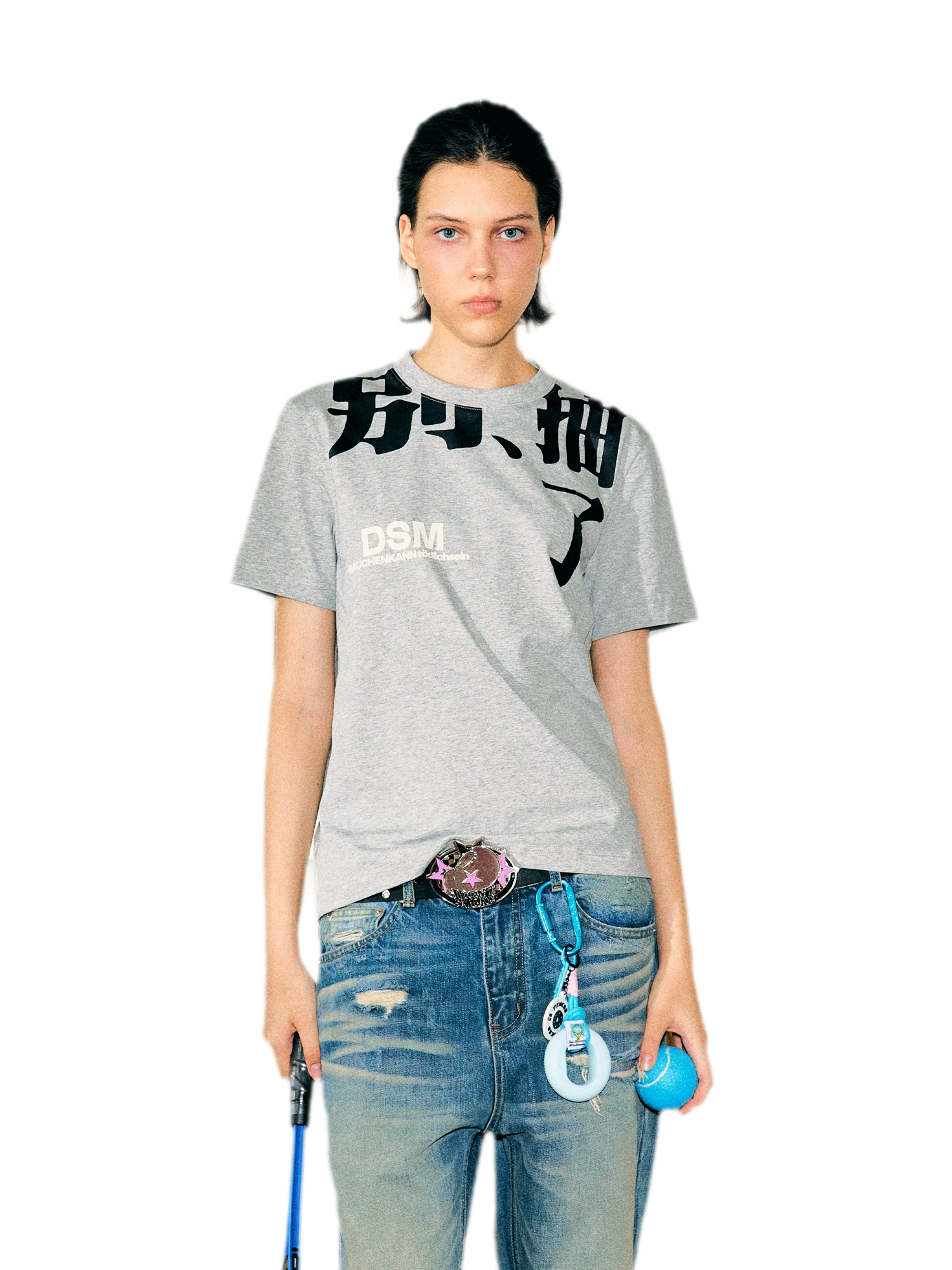 Sorona Graphic Shoulder T-Shirt
