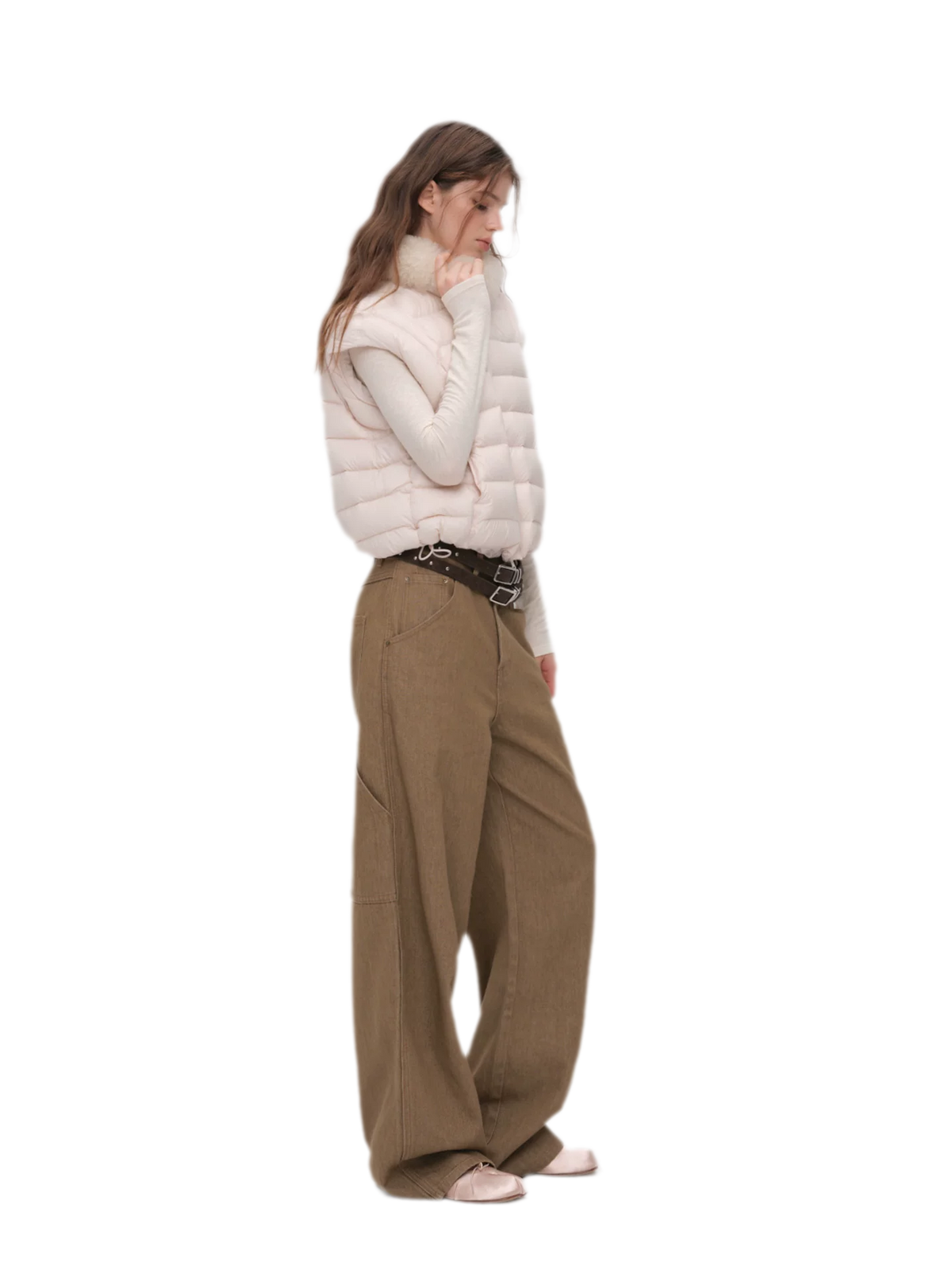 Detachable Sleeve Down Vest