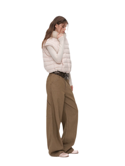 Detachable Sleeve Down Vest
