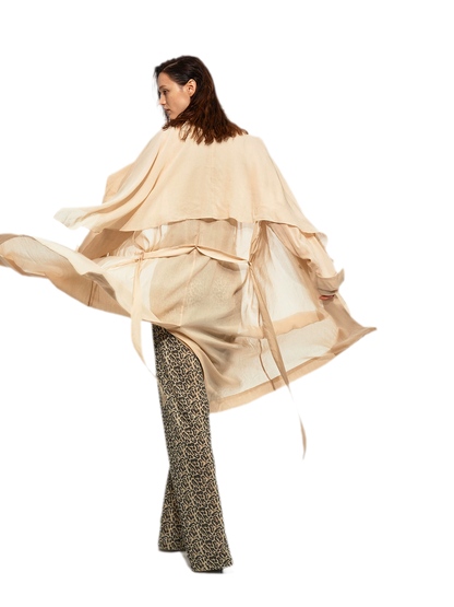 Linen Tencel Sun Trench