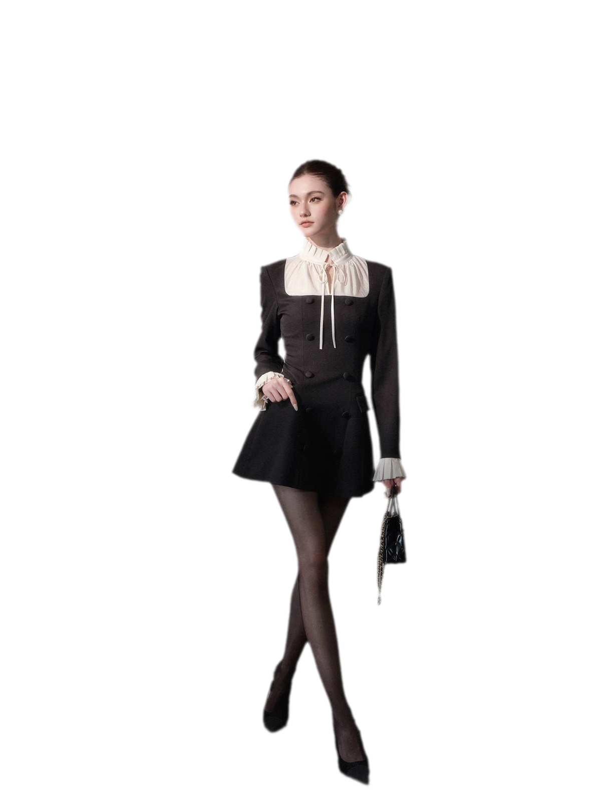 Tailored Hepburn Suit Dress