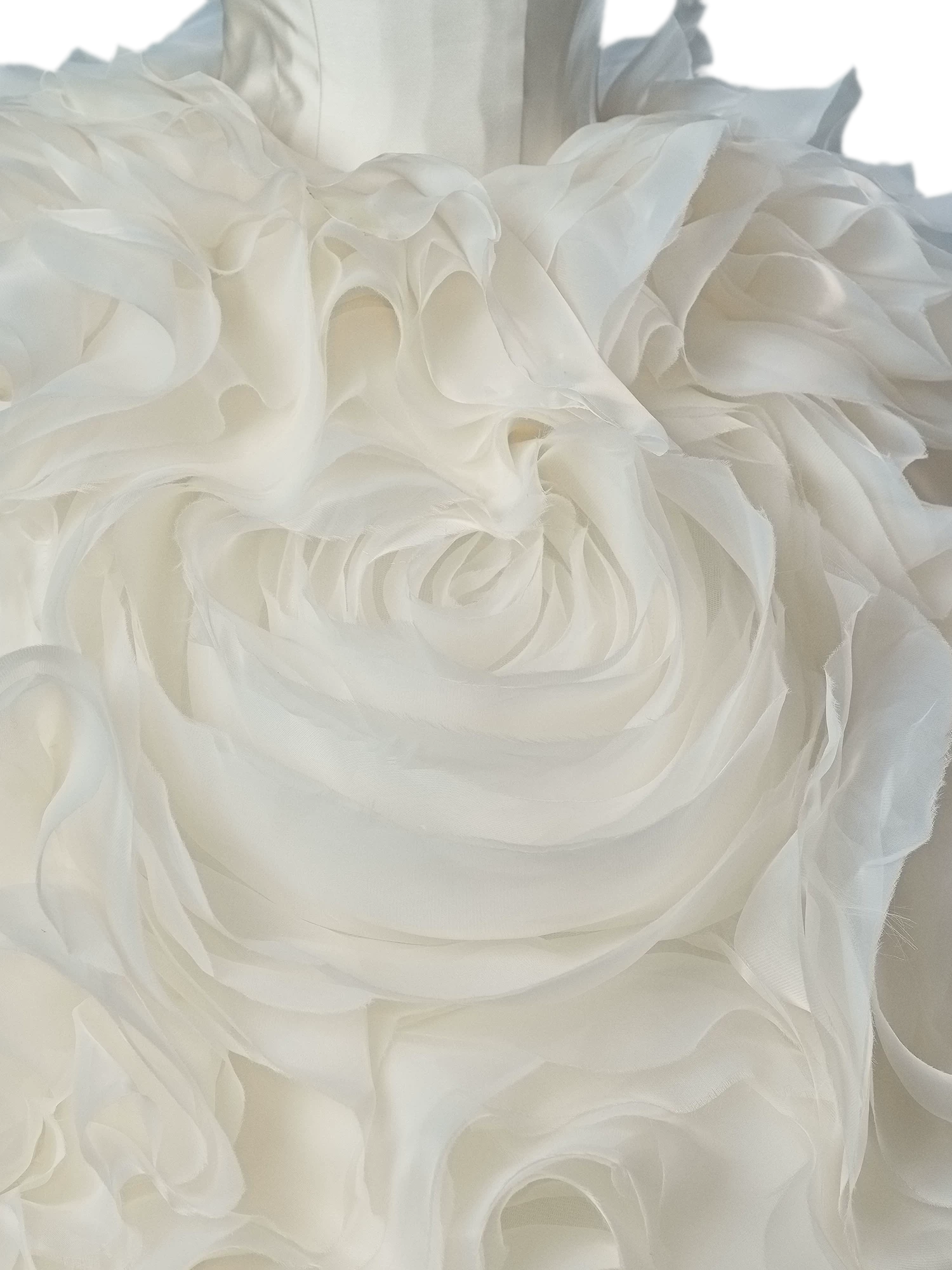 Pure White Ball Gown
