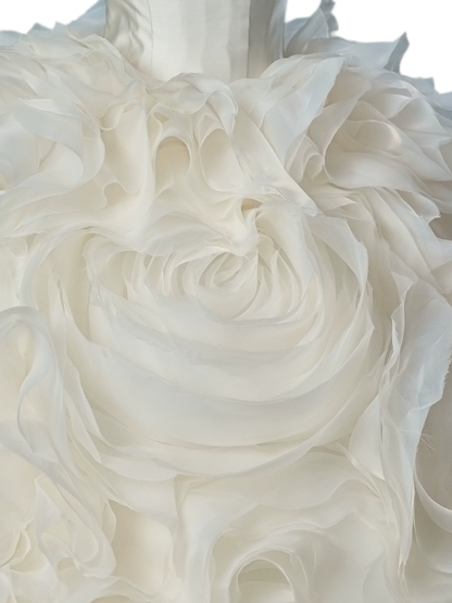 Pure White Ball Gown