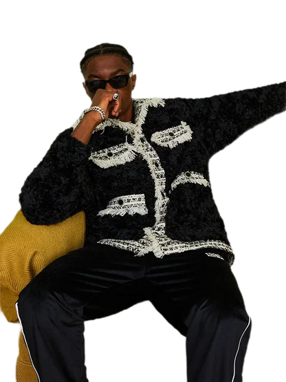 Lamb Fleece Quilted Jacket