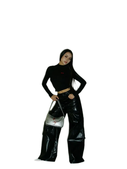 Silver Hobo Handbag