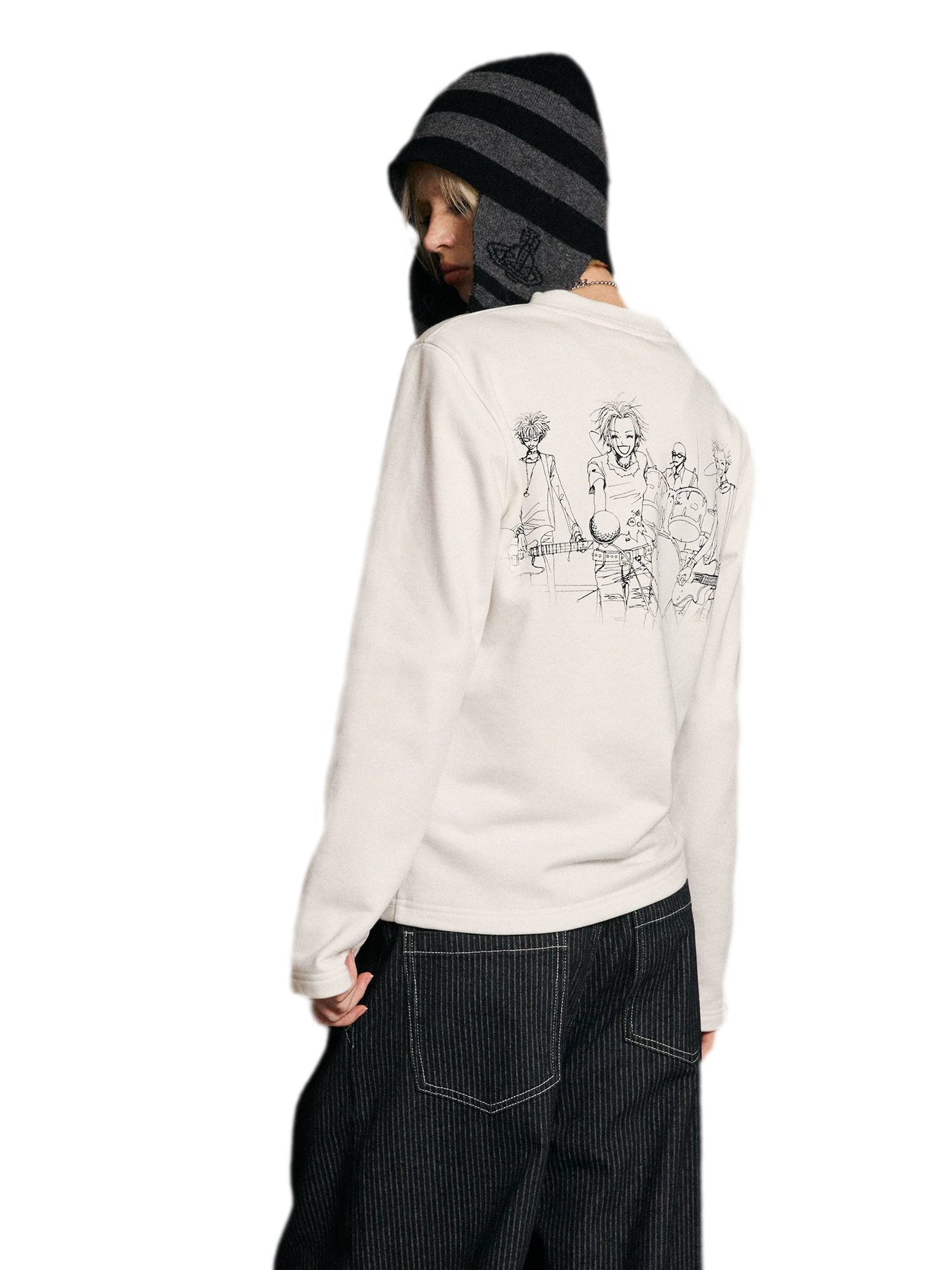DSM X NANA Terry Graphic Pullover
