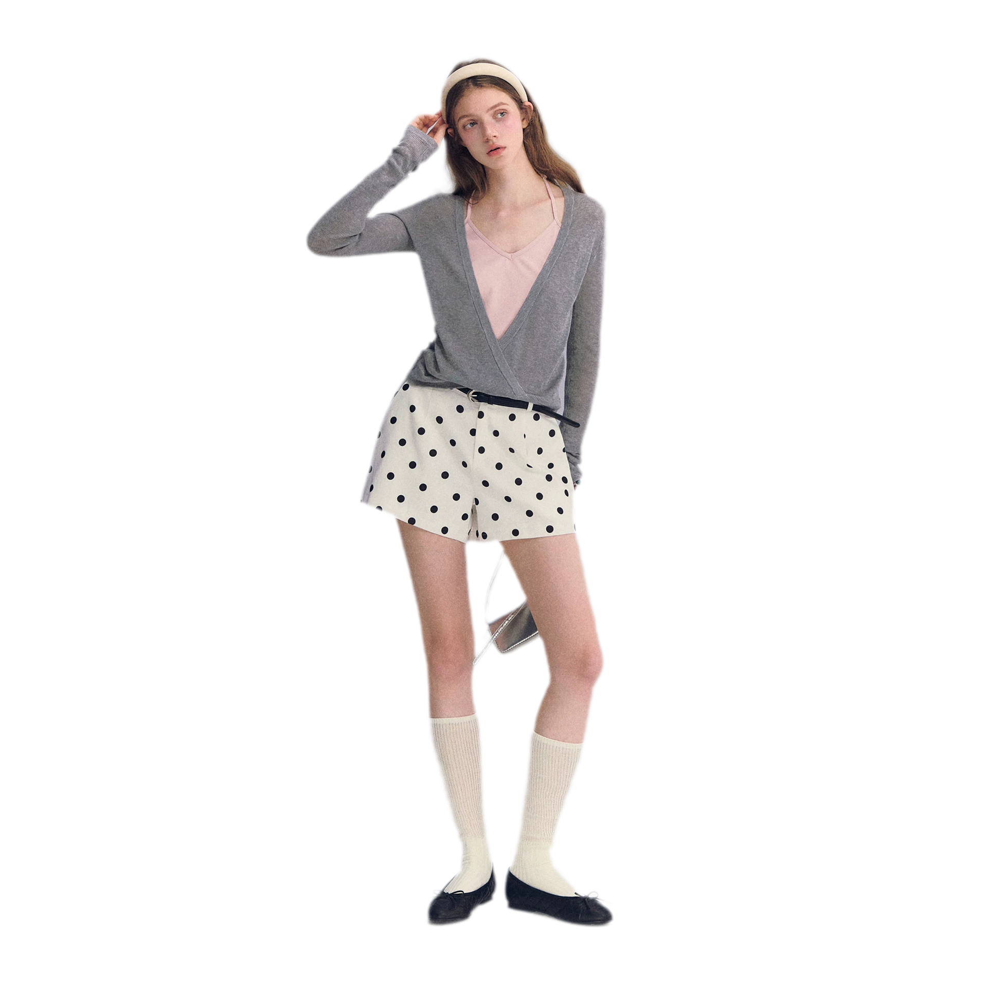 Lyocell Faux Two Knit
