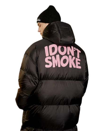 Long Hooded Duck Down Jacket