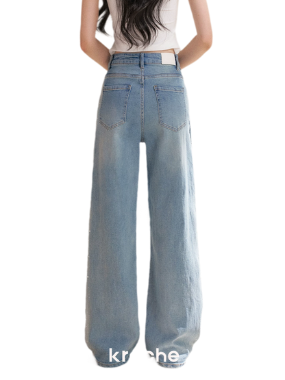 Staycation Straight Leg Moonlight Jeans