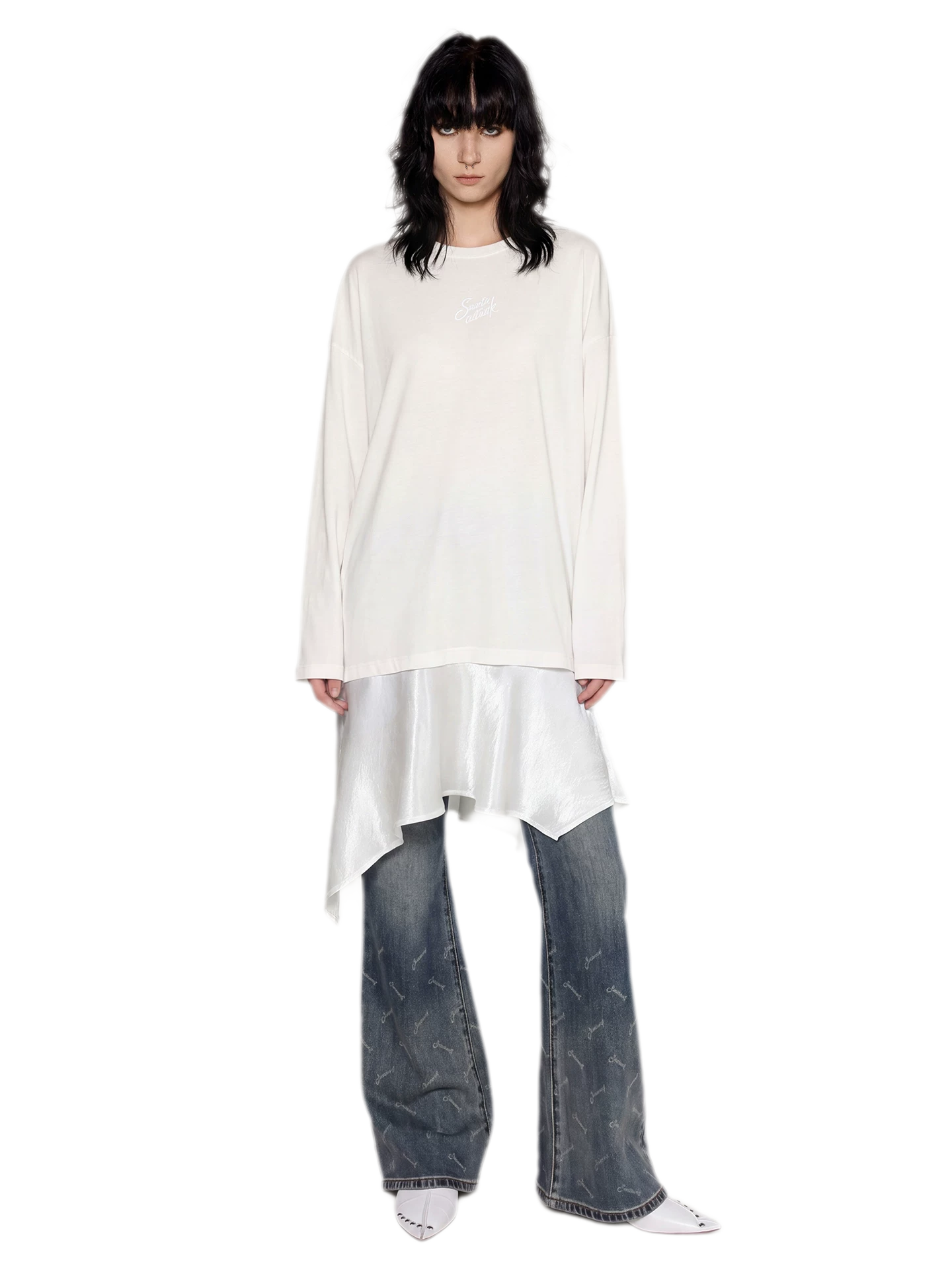 Vintage Logo Flare Jeans
