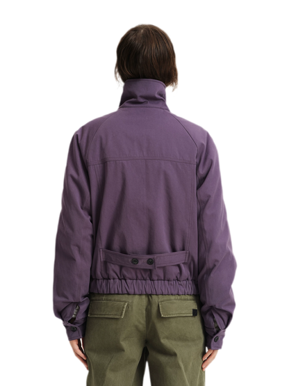 Veste utilitaire courte en coton
