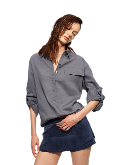 Tencel Acetate Skort Shorts