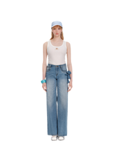 13DE MARZO Mid-Low Waist Straight Jeans – view 4