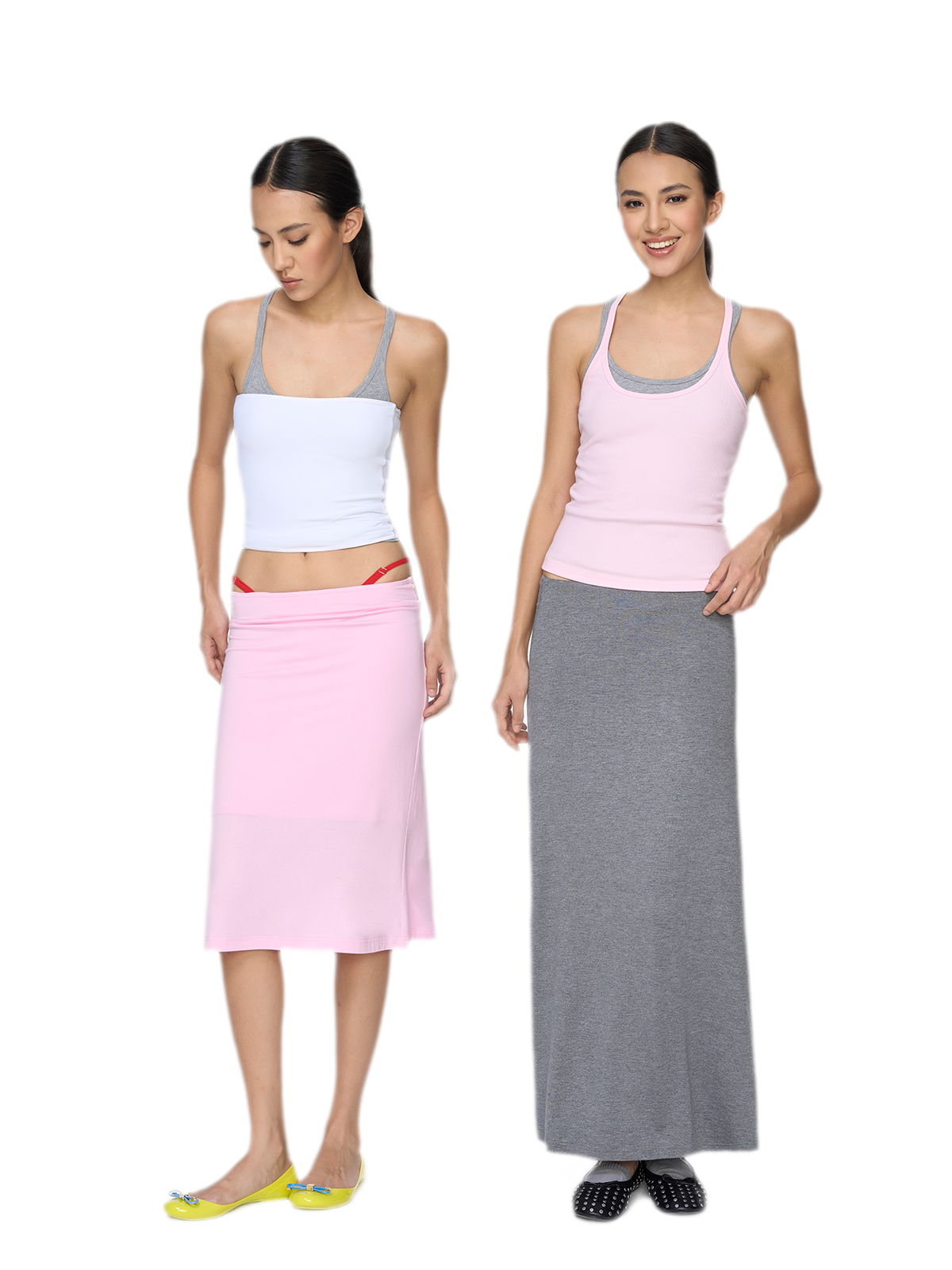 Ribbed Stretch Tank Top