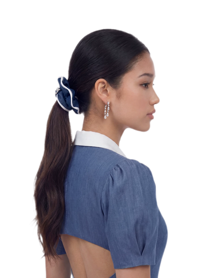 Rhinestone Scrunchie