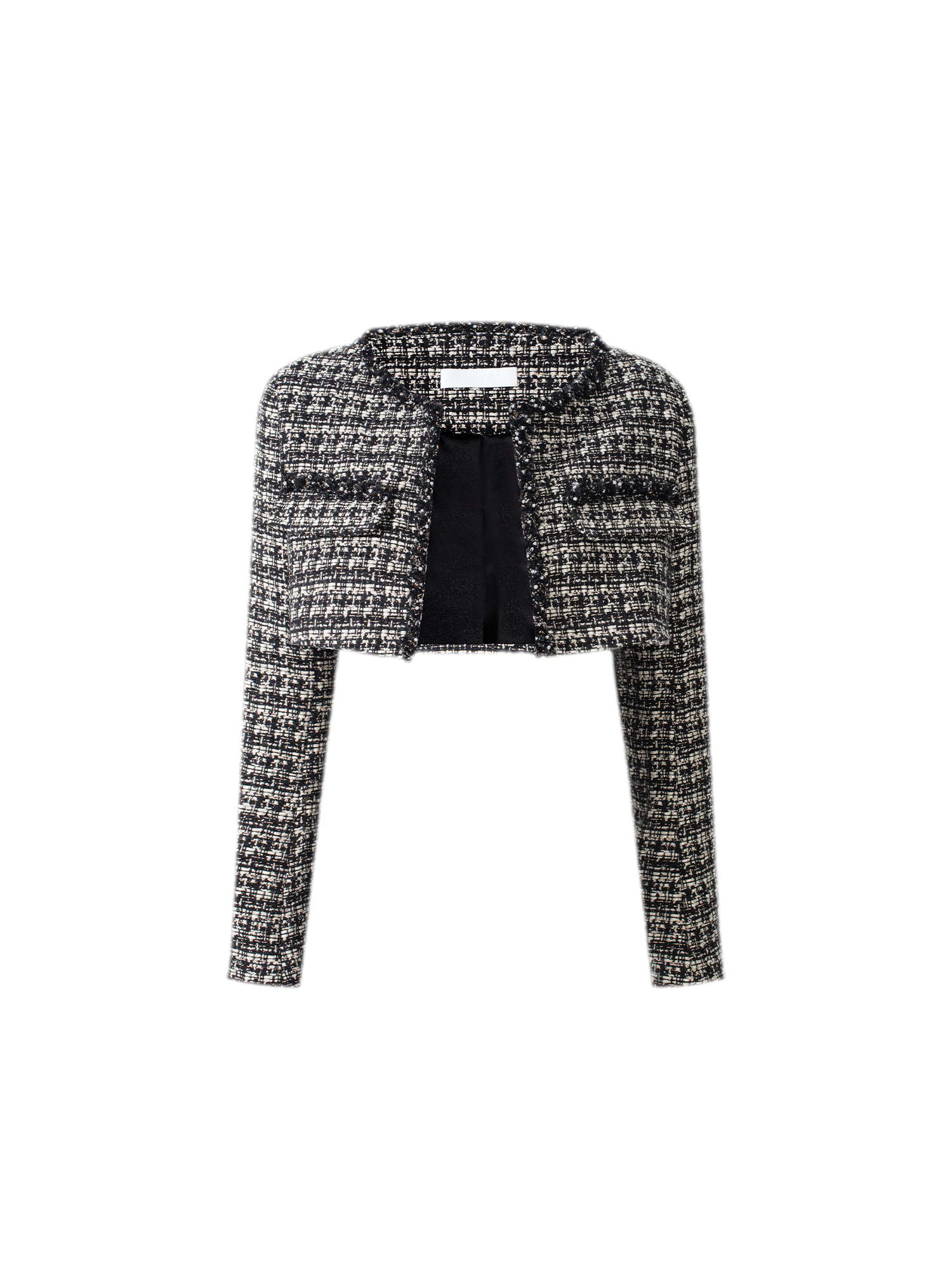 Tweed Corset Bustier Top