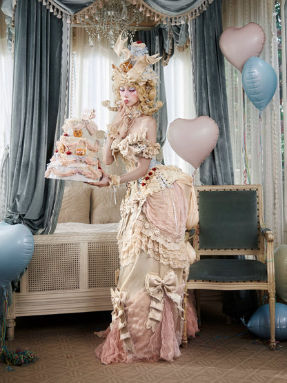 Rococo Bustle Train Skirt
