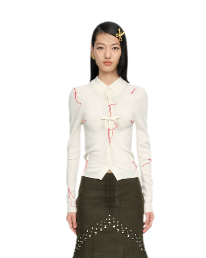 Elegant Knit Top with Pleat Details