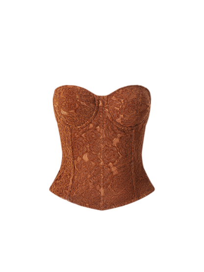 Amber Muse Lace Bustier