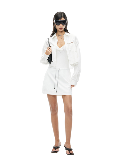 Ice-Feel V-Neck Vest Dress