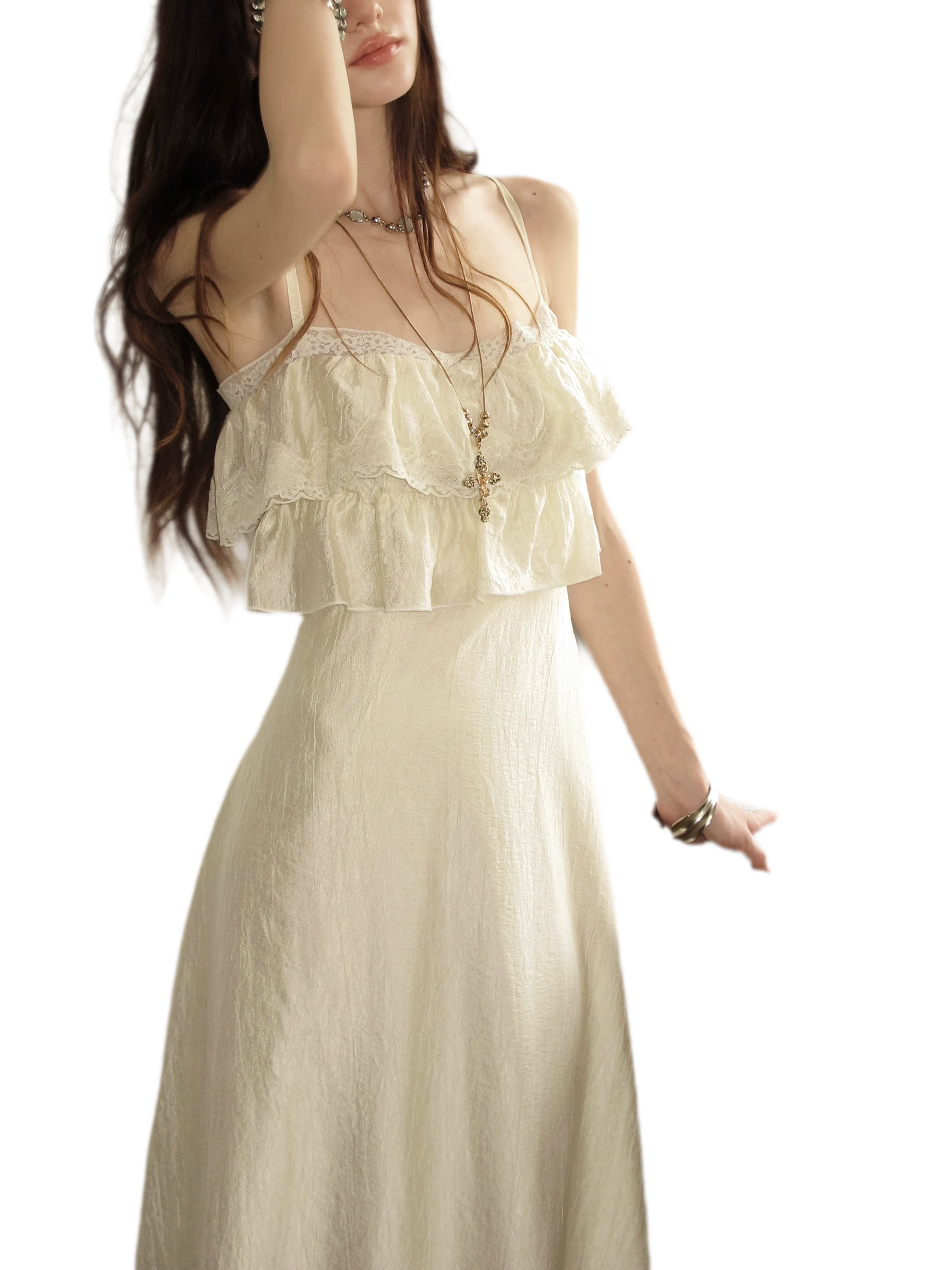 Lace Moonlight Maxi Dress