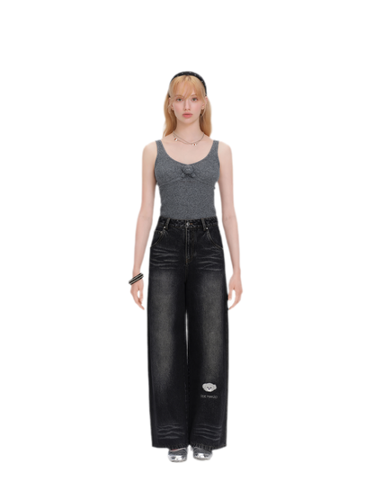 Bear Base Wide Jeans