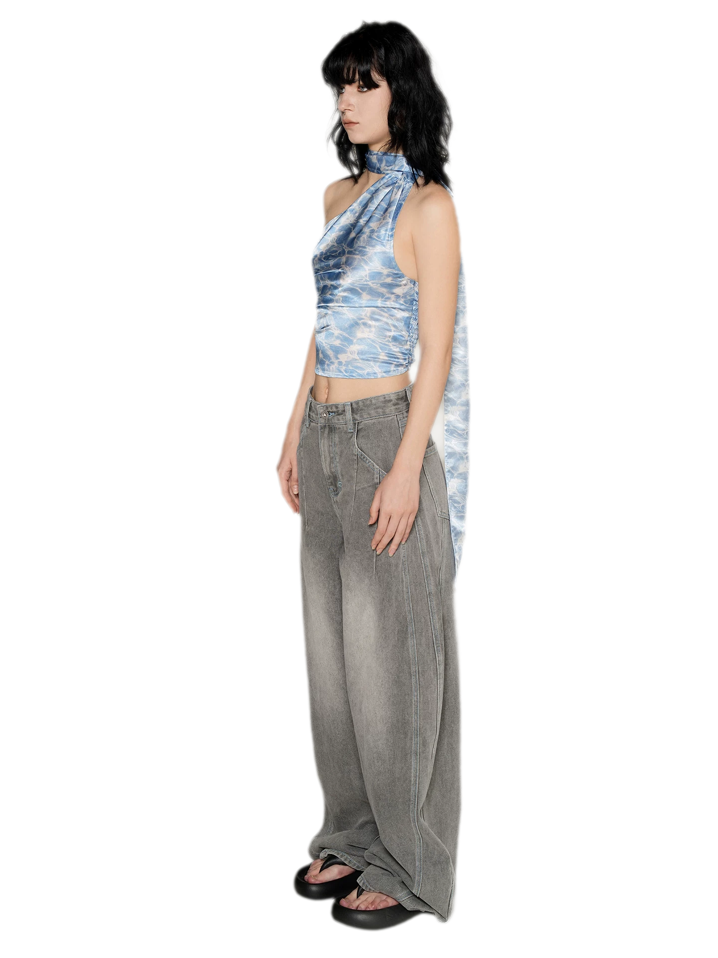 Asymmetric One-Shoulder Top