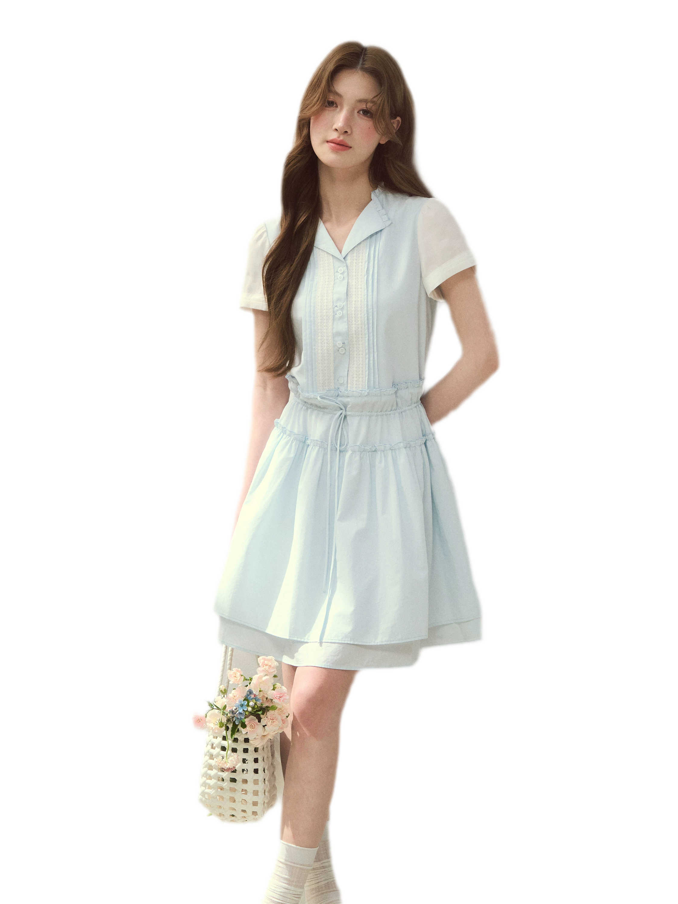 Sea Breeze Shirt Dress