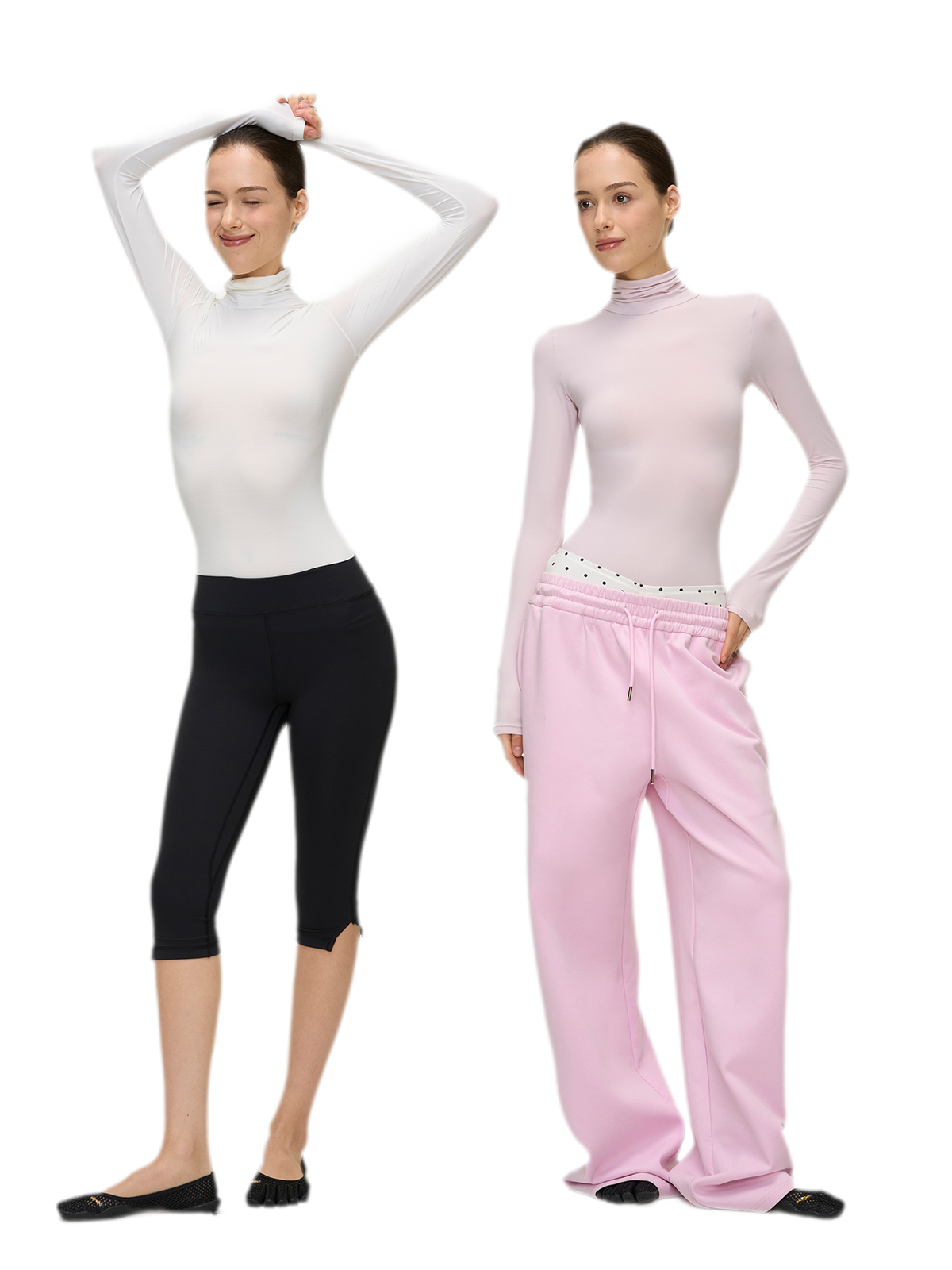 Brushed High-Neck Top