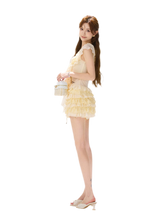 CYNR Lace Ruffle Mini Skirt – view 7