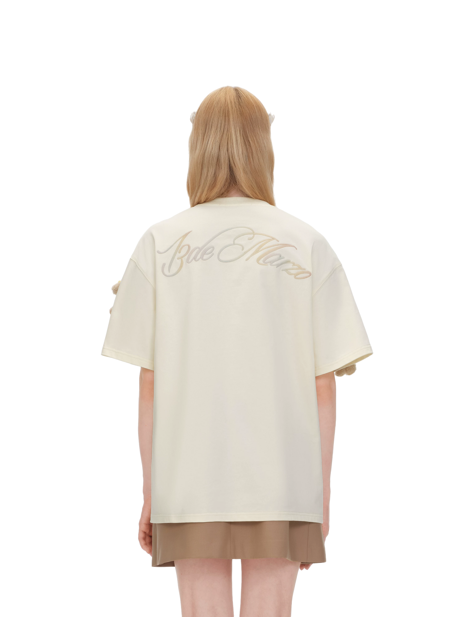 Bear Hug Star Print T-shirt