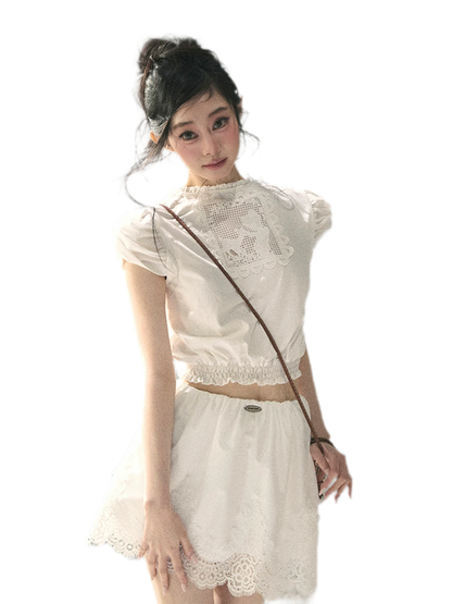 Lace Two-Way Set