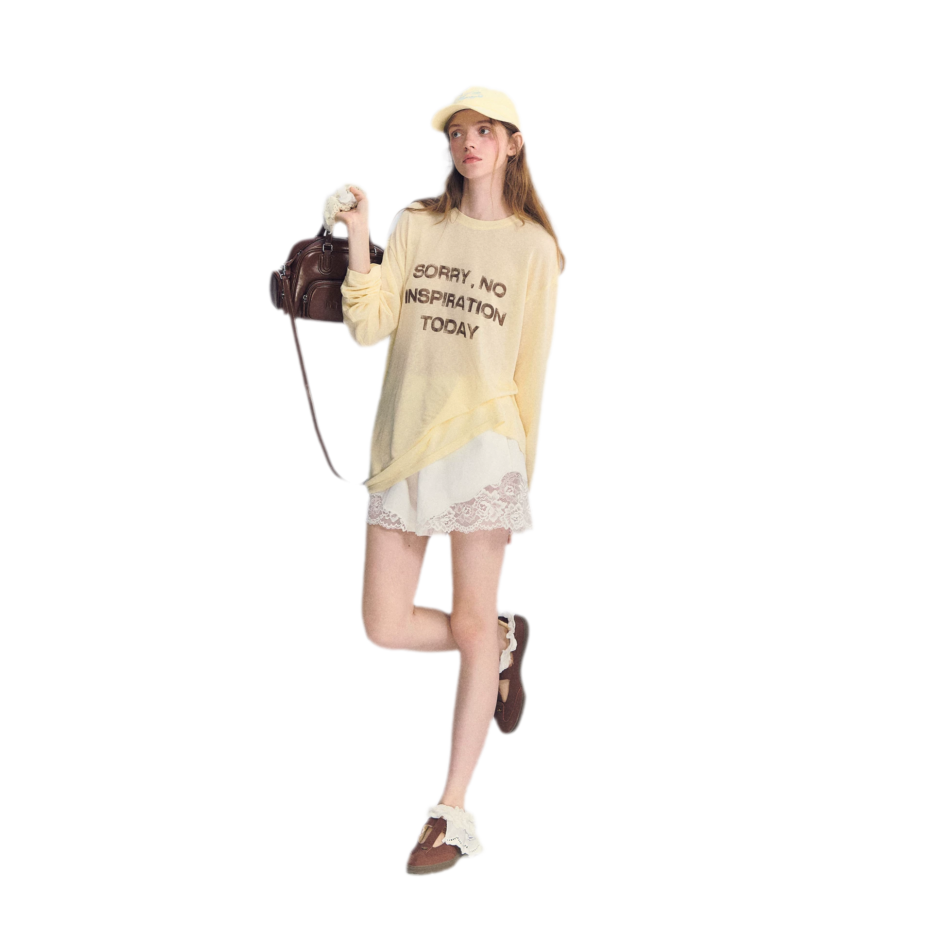 Lace Trim Cotton Shorts