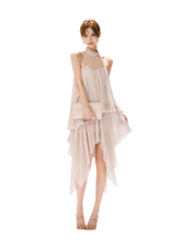 CYNR Pearl Halter Midi Dress – view 3