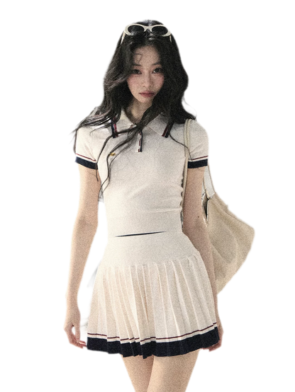 Crushed Moonlight Knit Set