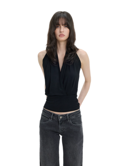 Modal Draped Halter Top