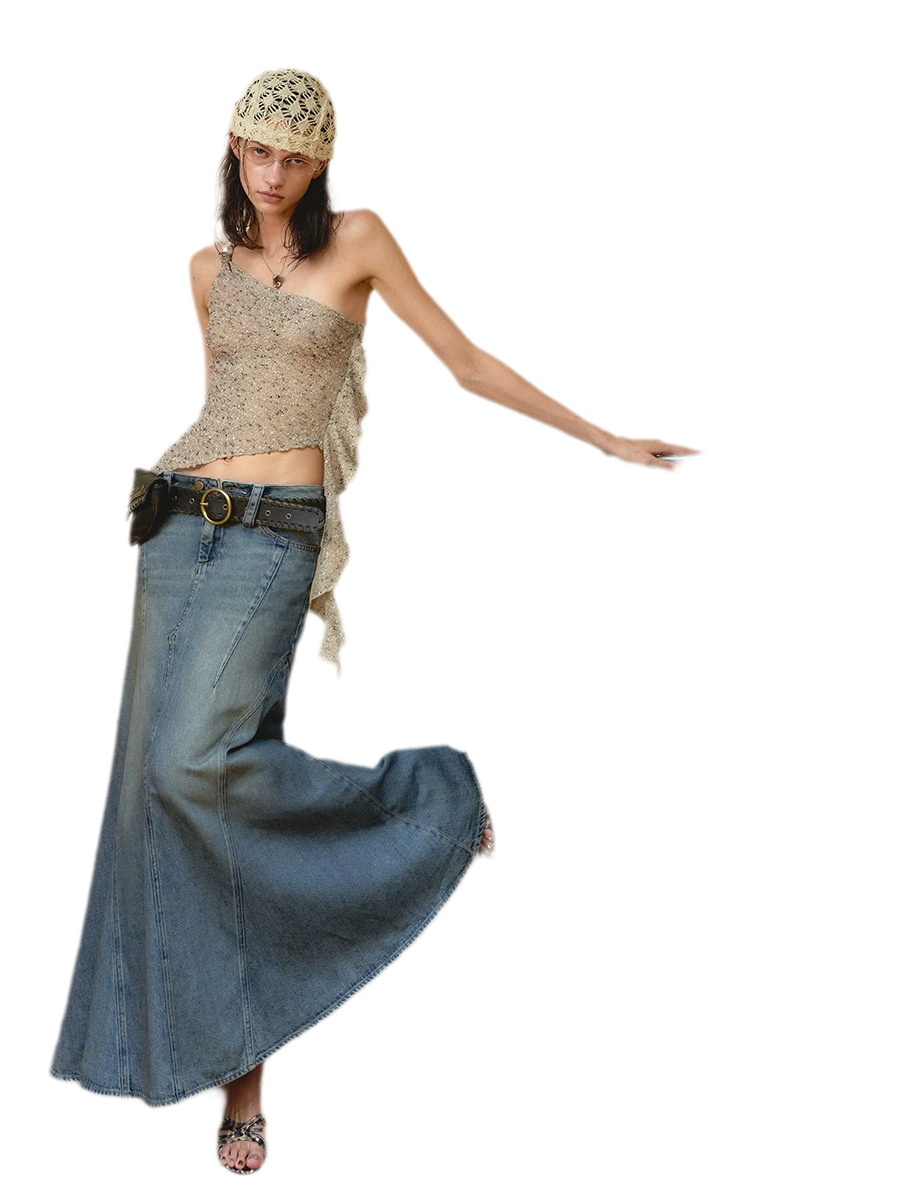 Beaded Asymmetrical Tank