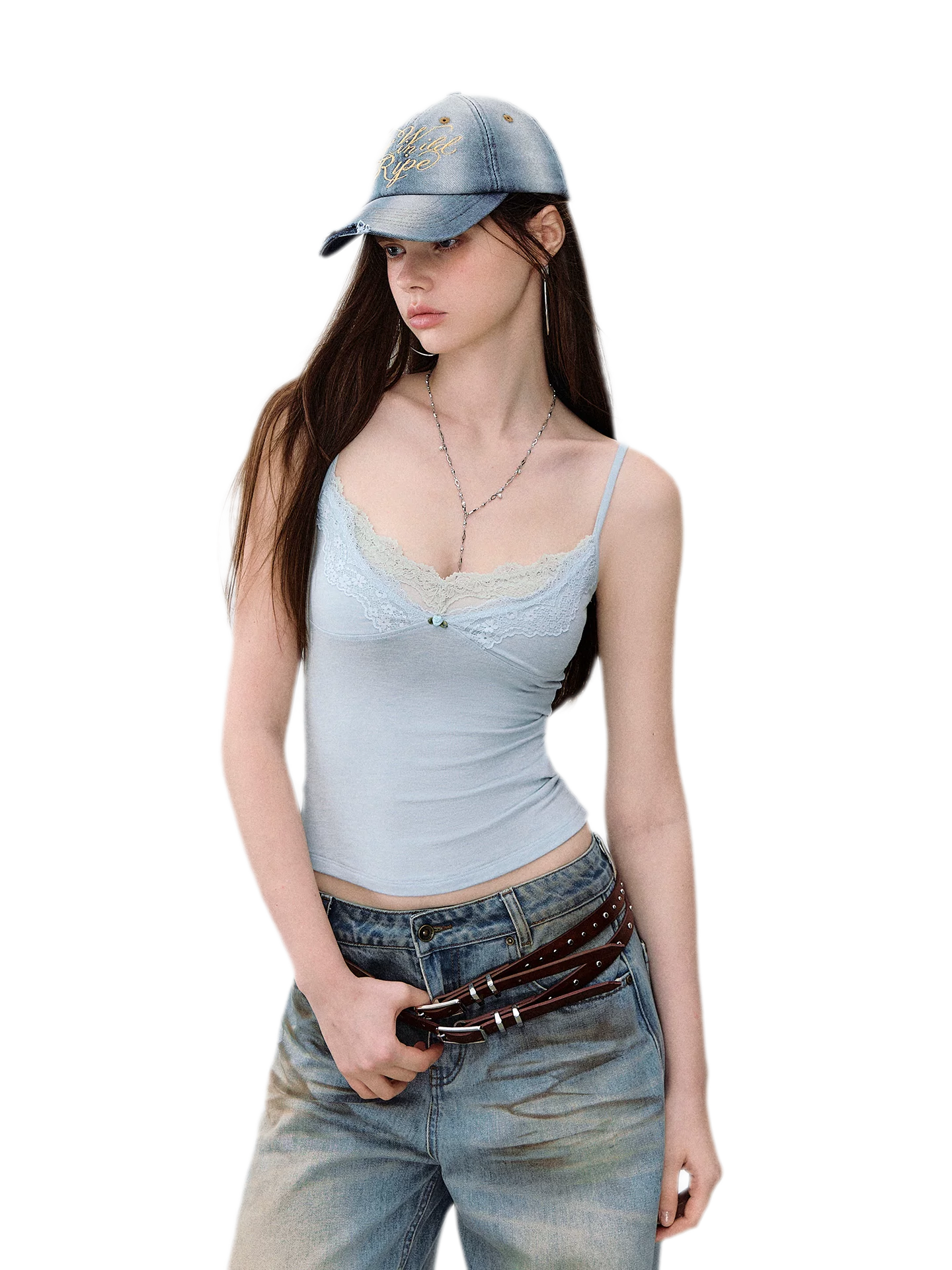 Vintage Washed Denim Cap